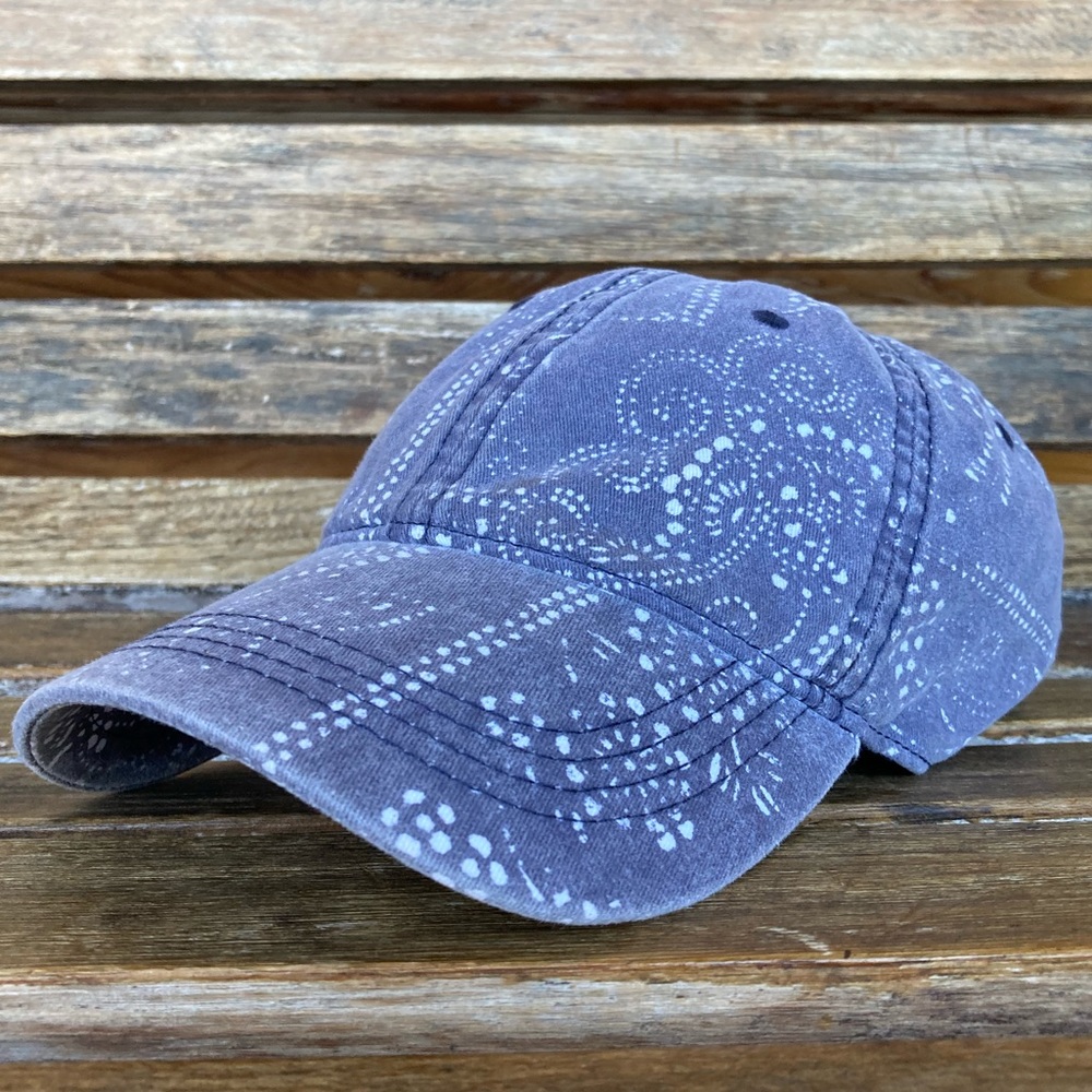 Lucky Brand BaseBall Batik Cotton Hat